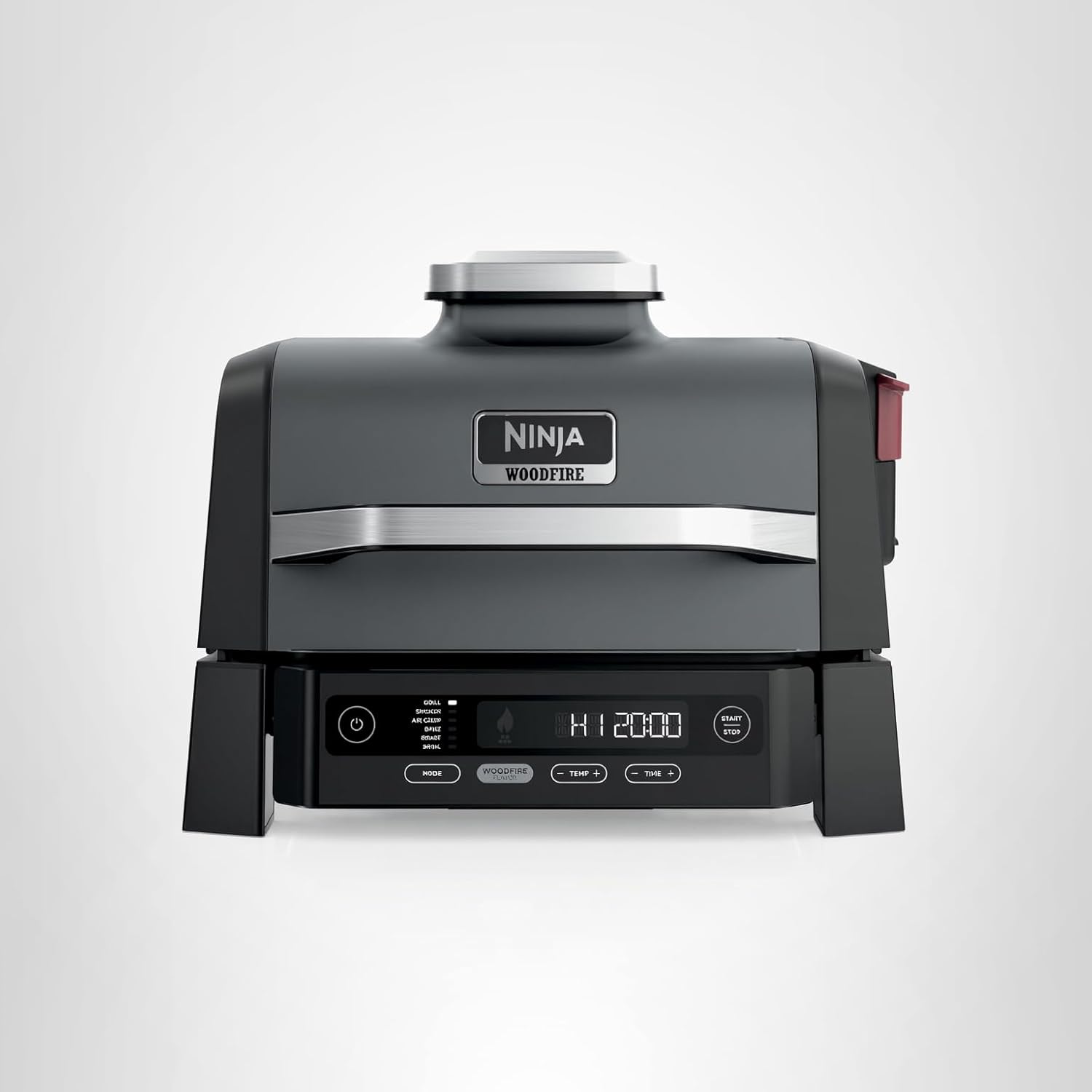 ninja woodfire parrilla y ahumador para exteriores, funcionalidad 6 en 1, parrilla, ahumar, hornear, asar, freír al aire, asar, auténticos sabores de fuego de madera, calor eléctrico, og321 ninja woodfire parrilla y ahumador para exteriores, funcionalidad 6 en 1, parrilla, ahumar, hornear, asar, freír al aire, asar, auténticos sabores de fuego de madera, calor eléctrico, og321