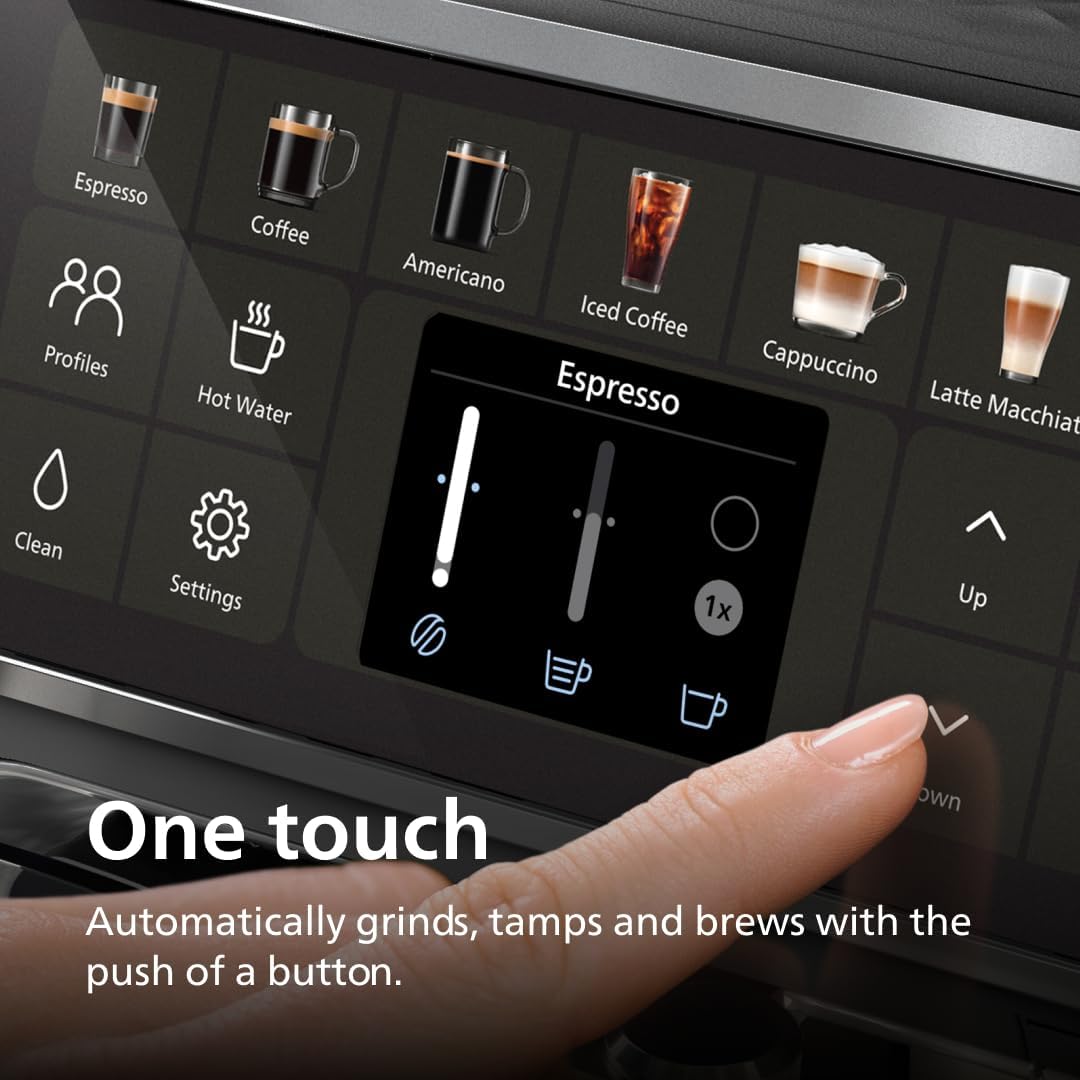 philips 4400 series máquina de café espresso totalmente automática, 12 cafés calientes y helados, sistema de leche lattego rápido de limpiar, silentbrew, quickstart, molinillo de cerámica, gris philips 4400 series máquina de café espresso totalmente automática, 12 cafés calientes y helados, sistema de leche lattego rápido de limpiar, silentbrew, quickstart, molinillo de cerámica, gris