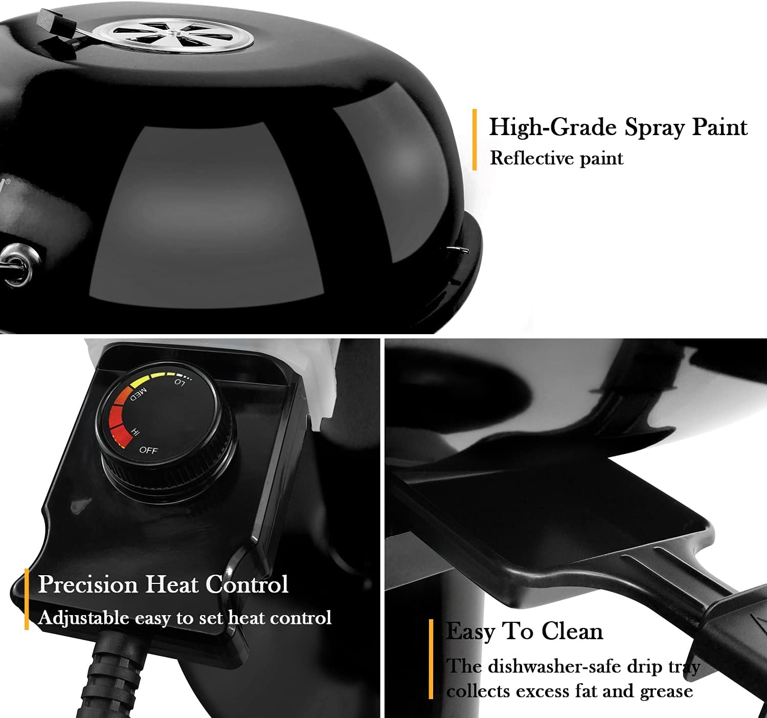 techwood parrilla eléctrica para barbacoa de 15 porciones para interiores y exteriores, diseño de doble capa, parrilla portátil extraíble de 1600w (soporte negro para parrillas) techwood parrilla eléctrica para barbacoa de 15 porciones para interiores y exteriores, diseño de doble capa, parrilla portátil extraíble de 1600w (soporte negro para parrillas)