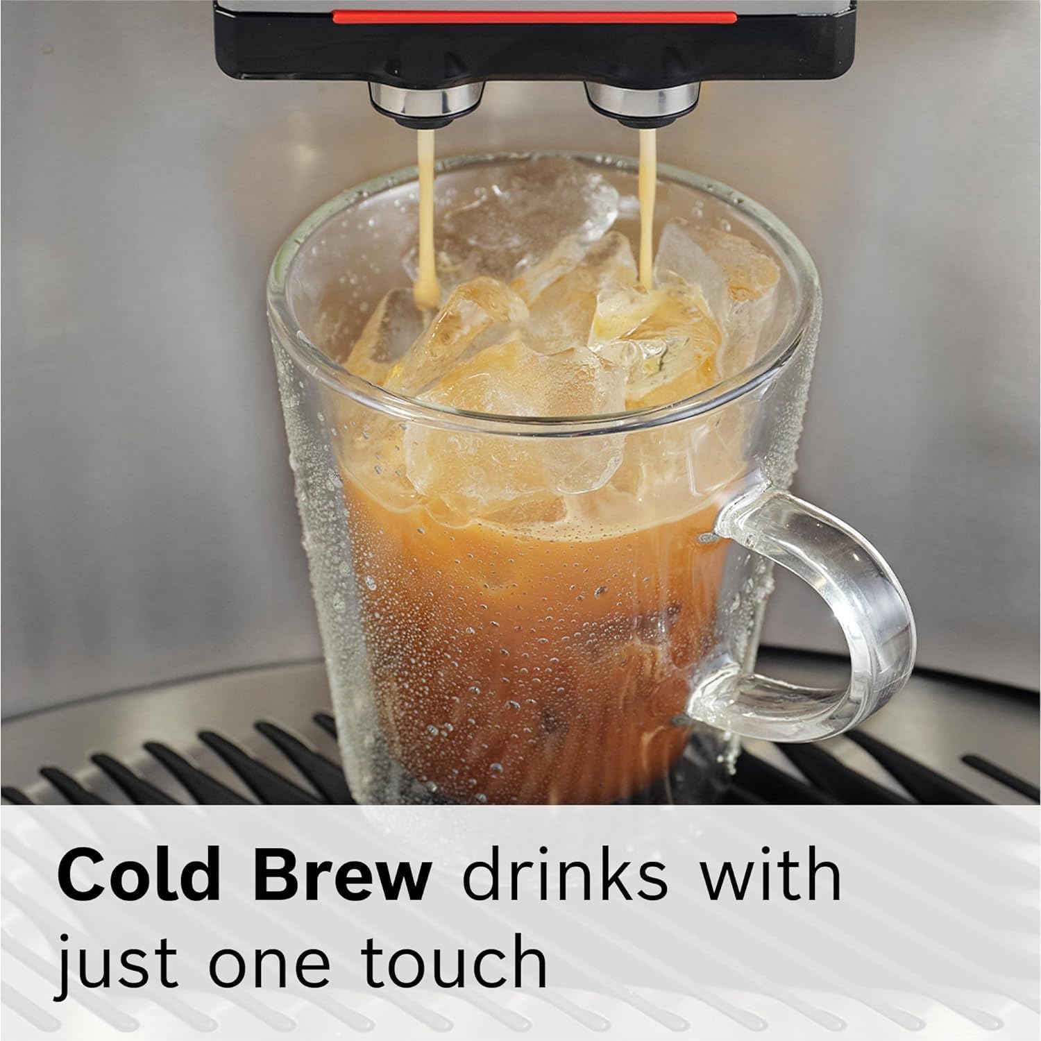bosch máquina de café y café totalmente automática serie 800 – 36 bebidas con coffee world, cold brew, doble taza, recipiente de leche integrado, características inteligentes, en plata tqu60307 bosch máquina de café y café totalmente automática serie 800 – 36 bebidas con coffee world, cold brew, doble taza, recipiente de leche integrado, características inteligentes, en plata tqu60307
