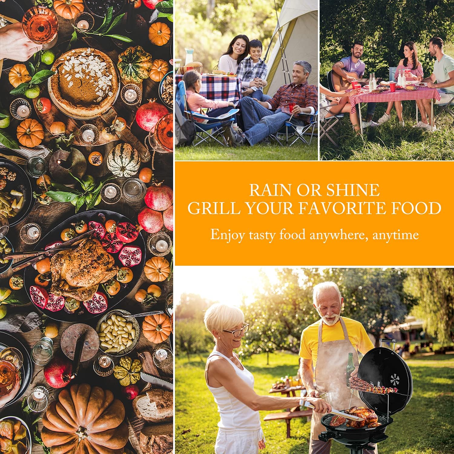 techwood parrilla eléctrica para barbacoa de 15 porciones para interiores y exteriores, diseño de doble capa, parrilla portátil extraíble de 1600w (soporte negro para parrillas) techwood parrilla eléctrica para barbacoa de 15 porciones para interiores y exteriores, diseño de doble capa, parrilla portátil extraíble de 1600w (soporte negro para parrillas)