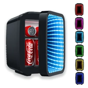 mini refrigerador portátil, esencial para viajar, minibar de