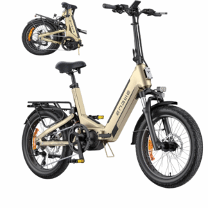 bicicleta eléctrica engwe con app e iot, batería de 48 v y 15 ah, autonomía de hasta 160 km, sensor de par y frenos hidráulicos, neumáticos 20x3.0, carga en 2 horas.