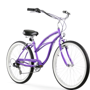 sixthreezero urban lady beach cruiser bicicleta híbrida de 3 velocidades para mujer