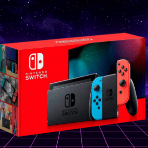 nintendo switch 32gb console neon red/neon blue joy con