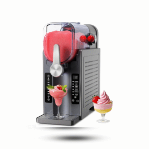 máquina para hacer helados, granizados, sin necesidad de cubitos de hielo, máquina para hacer helado suave, limpieza automática, pantalla led, ideal para batidos, margaritas y smoothies.