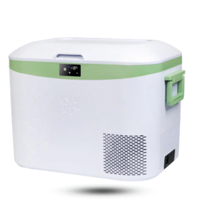 refrigerador portátil de 12 v para automóvil, 19 cuartos de galón (18 litros) 12 voltios congelador compresor enfriador 12v/24v dc 110 ~ 240 v ca para camión, furgoneta, rv, cámper, suv y uso