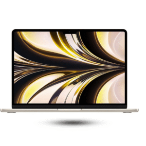 laptop apple macbook air 2022 con chip m2 (13.6 pulgadas, 8 gb de ram, almacenamiento ssd de 256 gb) starlight (renovado)