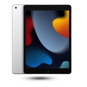 apple ipad (9.ª generación), chip a13 bionic, pantalla retina de 10.2 pulgadas, 256 gb, wi fi, cámara frontal de 12 mp y trasera de 8 mp, touch id, batería todo el día, color plata